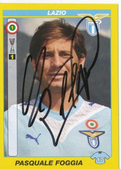 Pasquale Foggia  Lazio Rom  Italien Calciatori 2009/2010  Panini  Sticker original signiert 