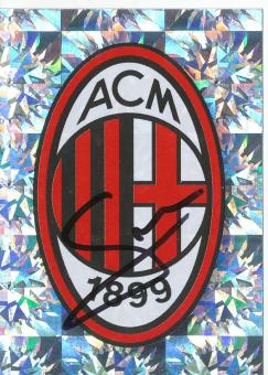 Leonardo   AC Mailand  Italien Calciatori 2009/2010  Panini  Sticker original signiert 