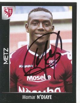 Momar N'Diaye  FC Metz  2008  Frankreich Panini Sticker original signiert 