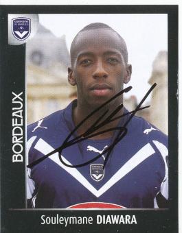 Souleymane Diawara  Girondins Bordeaux  2008  Frankreich Panini Sticker original signiert 