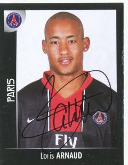 Loris Arnaud  PSG Paris Saint Germain  2008  Frankreich Panini Sticker original signiert 