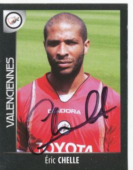 Eric Chelle  FC Valenciennes  2008  Frankreich Panini Sticker original signiert 