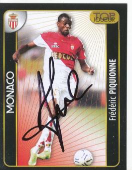 Frederic Piquionne  AS Monaco  2008  Frankreich Panini Sticker original signiert 