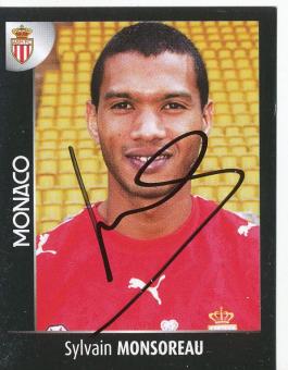 Sylvain Monsoreau  AS Monaco  2008  Frankreich Panini Sticker original signiert 