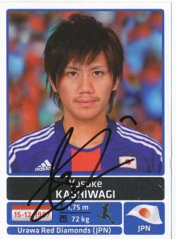 Yosuke Kashiwagi  Japan  Panini  2011 Copa America  Sticker original signiert 