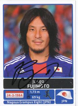 Jungo Fujimoto  Japan  Panini  2011 Copa America  Sticker original signiert 