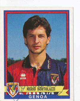 Mario Bortolazzi  CFC Genua 1992/1993  Sticker original signiert 