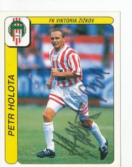 Petr Holota  FC Viktoria Zizkov  1998 Fußball Sticker original signiert 