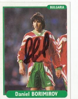 Daniel Borimirov  Bulgarien  EM 1996 Fußball Sticker original signiert 