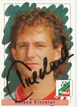Roland Kirchler  FC Tirol  Panini  1996 CL  Sticker original signiert 