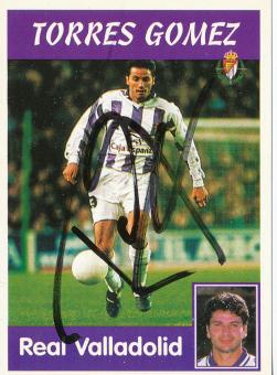 Torres Gomez  Real Valladolid  1997/1998  Panini Card original signiert 
