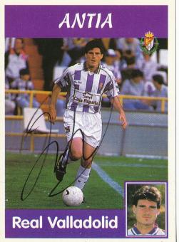 Antia   Real Valladolid  1997/1998  Panini Card original signiert 