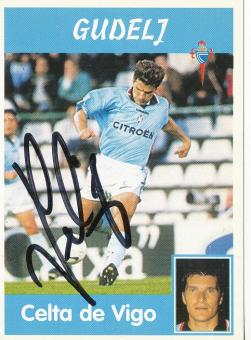Gudelj  Celta de Vigo  1997/1998  Panini Card original signiert 