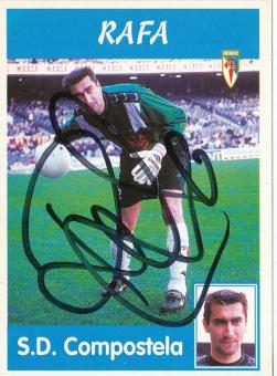 Rafa  SD Compostela  1997/1998  Panini Card original signiert 