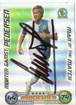 Morten Pedersen  Blackburn Rovers   Fußball Card original signiert 
