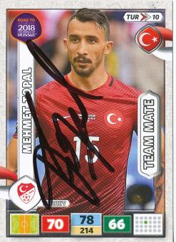 Mehmet Topal  Türkei  Road to WM 2018 Panini Card original signiert 