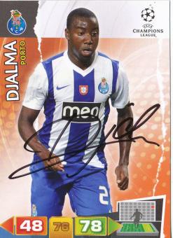 Djalma  FC Porto  2011/2012  Panini CL Card original signiert 