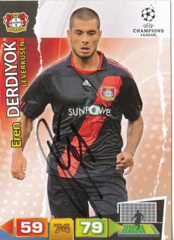 Eren Derdiyok   Bayer 04 Leverkusen  2011/2012  Panini CL Card original signiert 