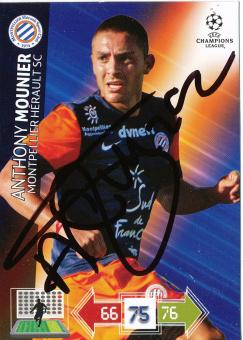 Anthony Mounier  SC Montpellier  2012/2013  Panini CL Card original signiert 