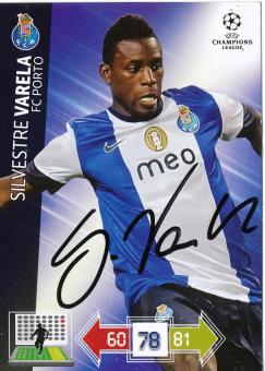 Silvestre Varela  FC Porto  2012/2013  Panini CL Card original signiert 