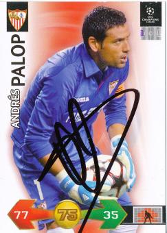 Andres Palop  FC Sevilla  2009/2010  Panini CL Card original signiert 