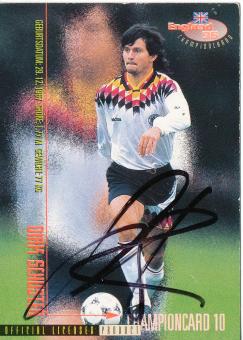 Dirk Schuster  DFB  Panini Bundesliga Card original signiert 