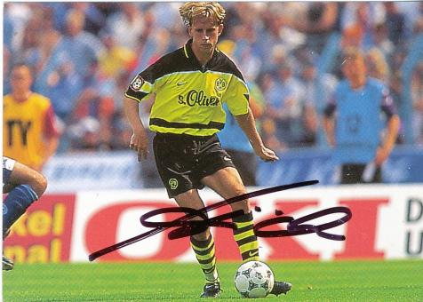 Jörg Heinrich  Borussia Dortmund  Panini Bundesliga Card original signiert 