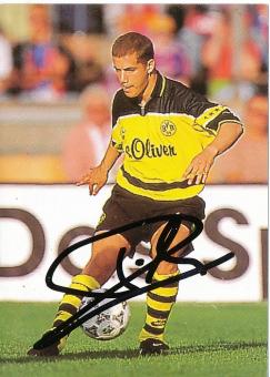 Lars Ricken  Borussia Dortmund  Panini Bundesliga Card original signiert 