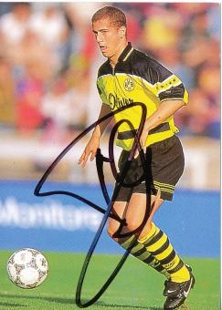 Lars Ricken  Borussia Dortmund  Panini Bundesliga Card original signiert 