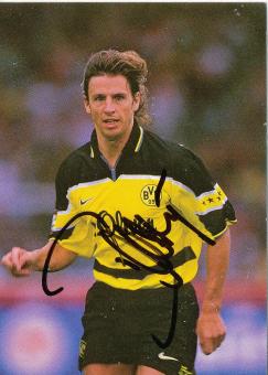 Wolfgang Feiersinger  Borussia Dortmund  Panini Bundesliga Card original signiert 