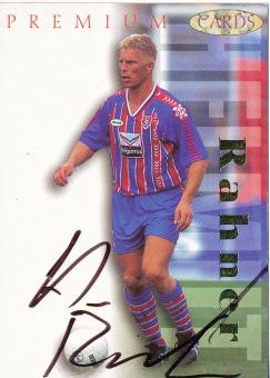 Helmut Rahner  Bayer 05 Uerdingen  Panini Bundesliga Card original signiert 