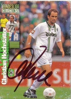 Christian Hochstätter  Borussia Mönchengladbach  Panini Bundesliga Card original signiert 
