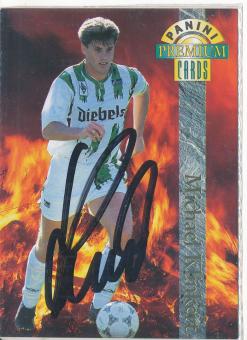 Michael Klinkert  Borussia Mönchengladbach  Panini Bundesliga Card original signiert 