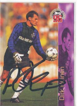 Dirk Heinen  Bayer 04 Leverkusen  Panini Bundesliga Card original signiert 