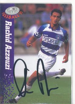Rachid Azzouzi  MSV Duisburg  Panini Bundesliga Card original signiert 