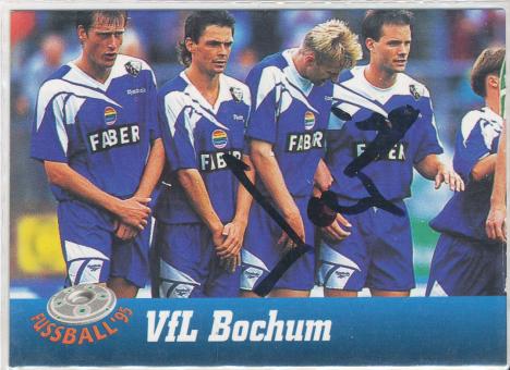 Klaus Toppmöller  VFL Bochum  Panini Bundesliga Card original signiert 
