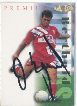 Thomas Berthold  VFB Stuttgart  Panini Bundesliga Card original signiert 