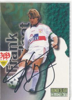 Frank Verlaat  VFB Stuttgart  Panini Bundesliga Card original signiert 