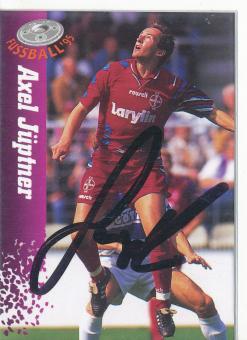 Axel Jüptner † 1998  Bayer 05 Uerdingen  Panini Bundesliga Card original signiert 