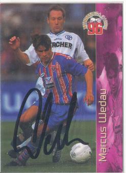 Marcus Wedau  Bayer 05 Uerdingen  Panini Bundesliga Card original signiert 