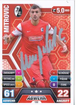 Stefan Mitrovic  SC Freiburg  2014/2015 Match Attax Card orig. signiert 