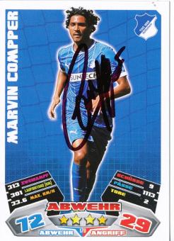 Marvin Compper  TSG 1899 Hoffenheim  2012/2013 Match Attax Card orig. signiert 
