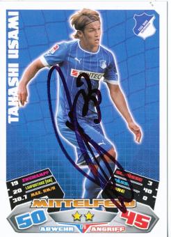 Takashi Usami  TSG 1899 Hoffenheim  2012/2013 Match Attax Card orig. signiert 