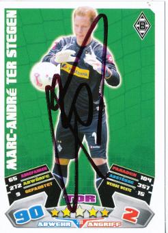 Marc Andre Ter Stegen  Borussia Mönchengladbach  2012/2013 Match Attax Card orig. signiert 