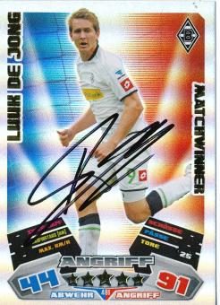 Luuk De Jong  Borussia Mönchengladbach  2012/2013 Match Attax Card orig. signiert 