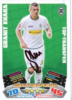 Granit Xhaka   Borussia Mönchengladbach  2012/2013 Match Attax Card orig. signiert 