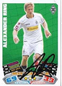 Alexander Ring   Borussia Mönchengladbach  2012/2013 Match Attax Card orig. signiert 
