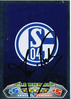 FC Schalke 04    2012/2013 Match Attax Card orig. signiert 