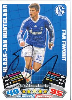 Klaas Jan Huntelaar  FC Schalke 04    2012/2013 Match Attax Card orig. signiert 