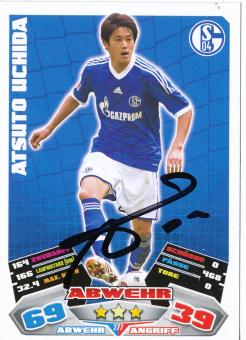 Atsuto Uchida  FC Schalke 04    2012/2013 Match Attax Card orig. signiert 